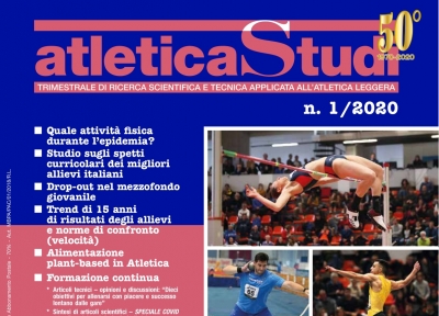 La copertina di Atletica Studi