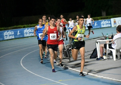 Ayoub Idam in testa al 5000 metri di Rieti