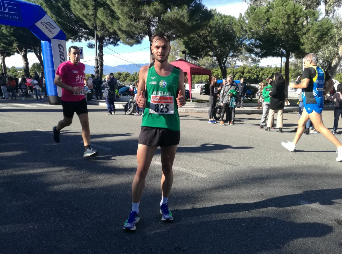 Luca Ursano dopo la vittoria a Reggio Calabria